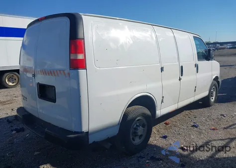 2014 Chevrolet Express 2500 Work Van from USA, damaged, VIN 1GCWGFBA5E1177854